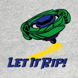 beyblade blue/green T-Shirt